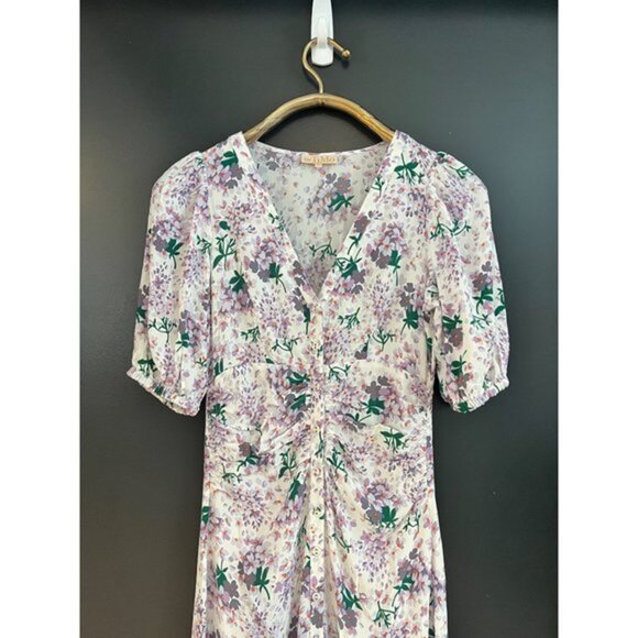 NWOT by TIMO summer floral dress button front size XS - Picture 3 of 13